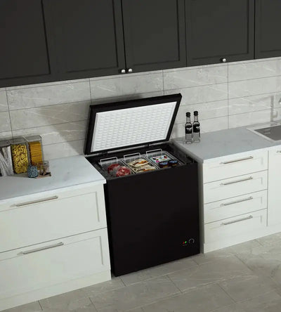 Portable 5 Cubic Feet Chest Freezer with Adjustable Temperature Controls | Fridge.com