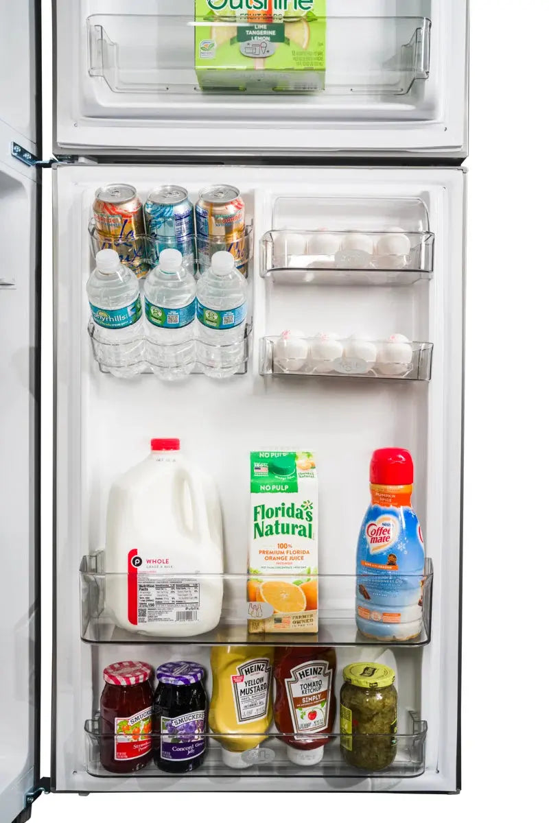 Premium Levella 24" 11.6 Cubic Feet Top Freezer Refrigerator | Fridge.com