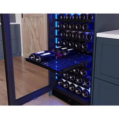 Presrv 24 In. 132-Bottle Dual Zone Full Size Panel Ready Wine Cooler | Fridge.com