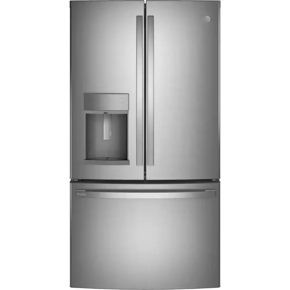 Profile 22.1 Cu. Ft. French Door Refrigerator with Door-In-Door in Fingerprint Resistant Stainless Steel, Counter Depth | Fridge.com