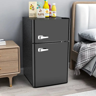 R.W.FLAME 3.2 Cubic Feet Mini Fridge with Freezer | Fridge.com