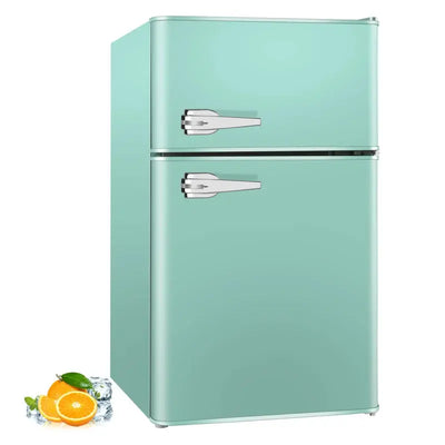 R.W.FLAME Retro 3.2 Cu. Ft. Freestanding Mini Fridge with Freezer | Fridge.com