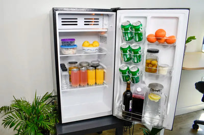 Retro Compact Fridge with Chiller and Eraser Board Door, 3.2 Cu Ft Countertop Fridge, | Fridge.com