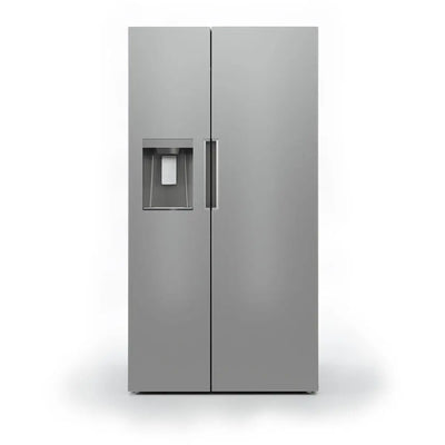 Side by Side Refrigerator - 26 CF, Dispenser, Pocket Handle | Midea | Fridge.com