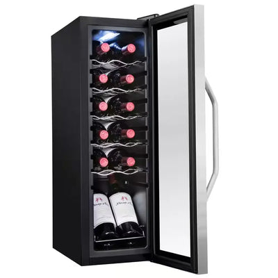 Single Zone 12-Bottle Freestanding Wine Cooler | Fridge.com
