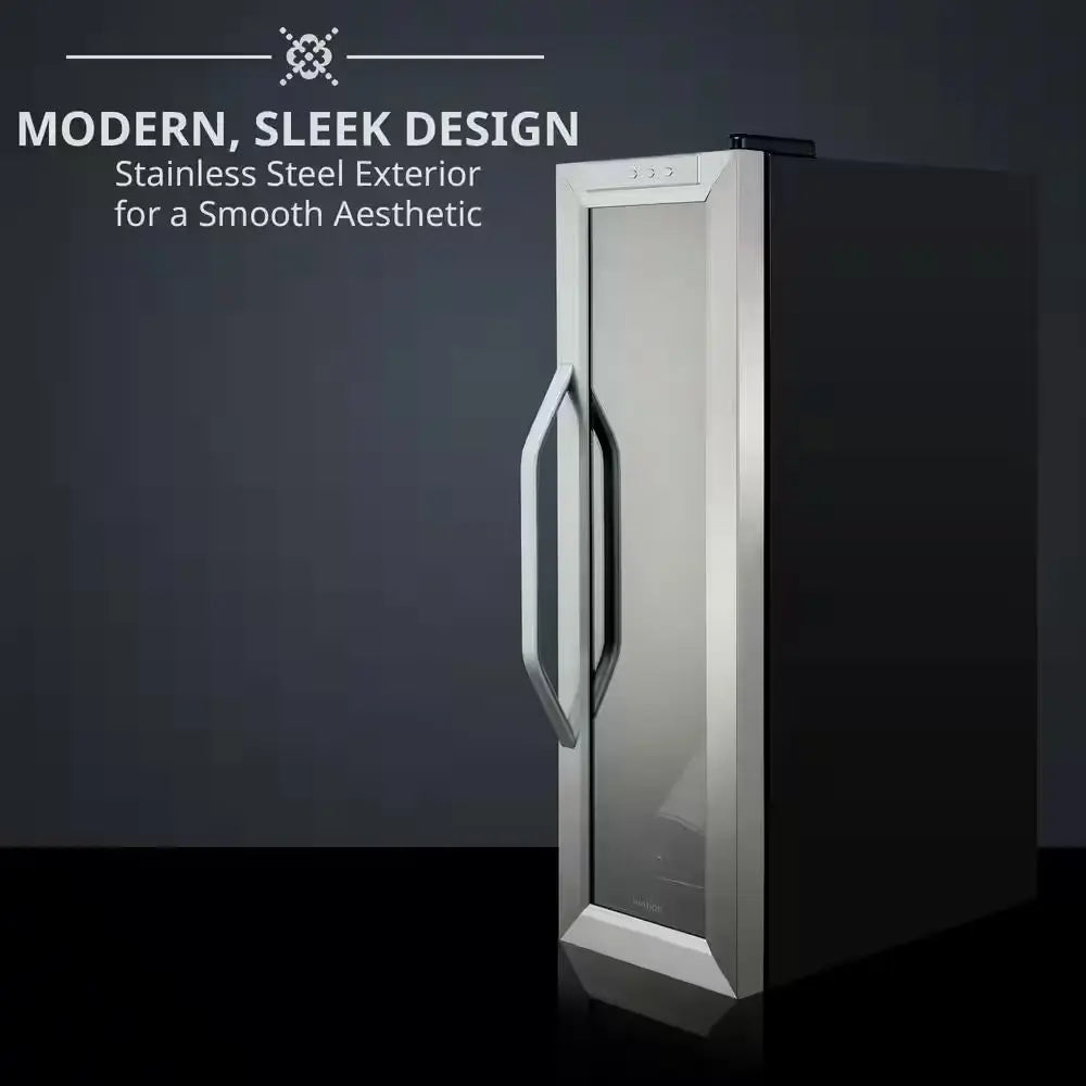 Single Zone 12-Bottle Freestanding Wine Cooler | Fridge.com