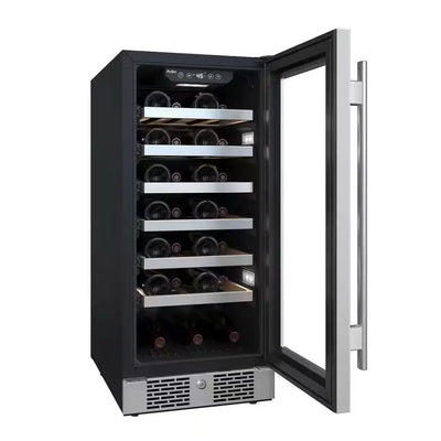 Single Zone 27-Bottle Built-In Wine Cooler | Fridge.com