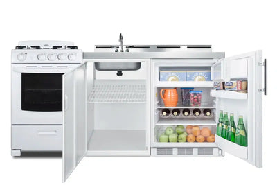 Summit Appliance All-In-One Combo Kitchens 5.1 Cubic Feet Kitchenette Mini Fridge with Freezer | Fridge.com