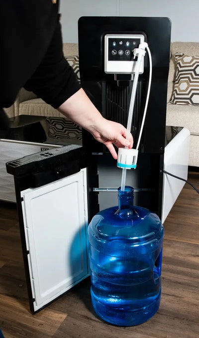 THERMOSTAR Black Free Standing Bottom Loading Electric Water Dispenser | Fridge.com