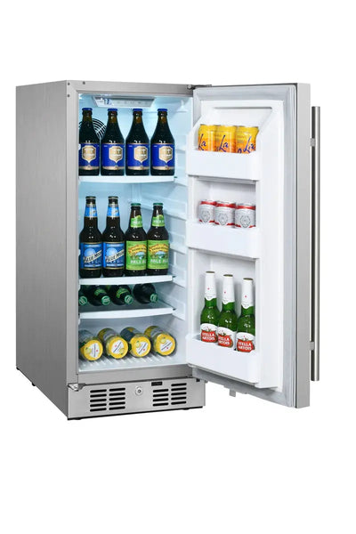 Titan Products 78 Cans (12 Oz.) Outdoor Rated Built-In Beverage Refrigerator | Fridge.com