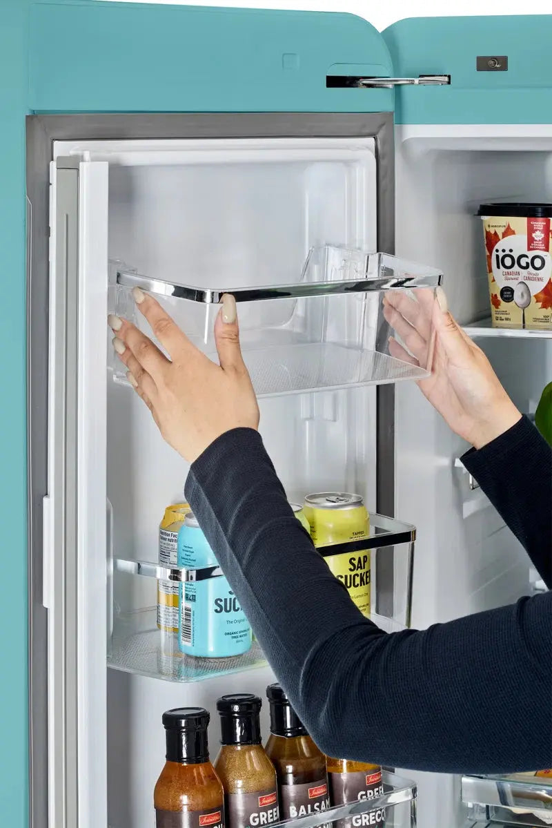 Unique Appliances Classic Retro 36" 21.4 Cubic Feet Energy Star French Door Refrigerator with Internal Water and Ice Dispenser | Fridge.com