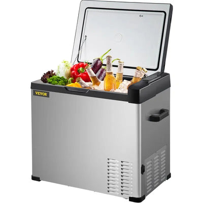 VEVOR Car Refrigerator Portable Freezer 53Qt Outdoor Camping Refrigerator | Fridge.com