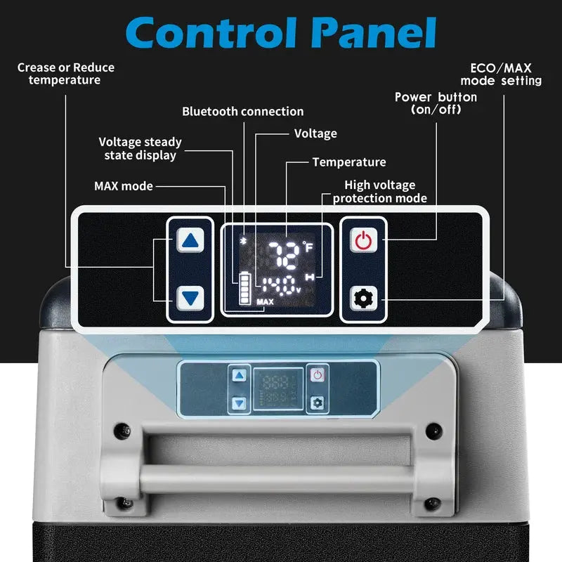 Victorim 1.6 Cubic Feet Portable Freestanding Mini Fridge with Freezer | Fridge.com