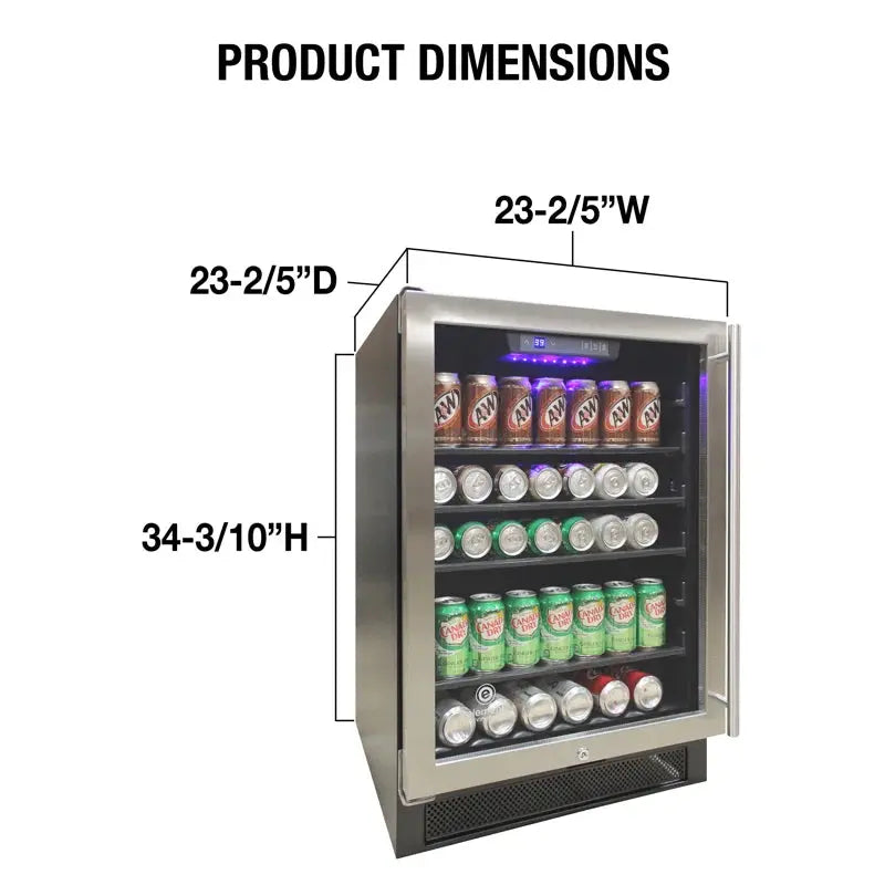 Vinotemp Connoisseur Series 46 Single-Zone Beverage Cooler | Fridge.com