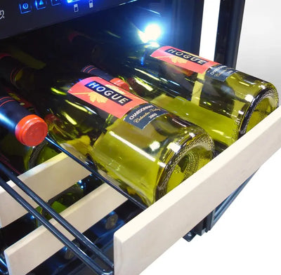 Vinotemp Private Reserve Panel-Ready Dual-Zone 18" Wine Cooler | Fridge.com