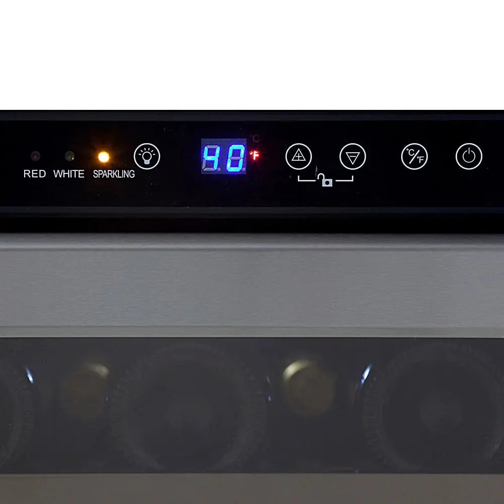 Whynter 33 Bottle Built-In Wine Refrigerator | Fridge.com