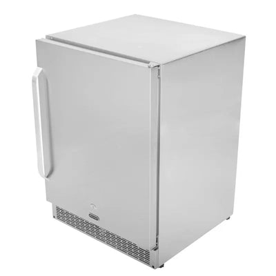 Whynter Outdoor Beverage Cooler Full Stainless Steel 5.3 Cu.Ft. with Lock and Caster Wheels | Fridge.com
