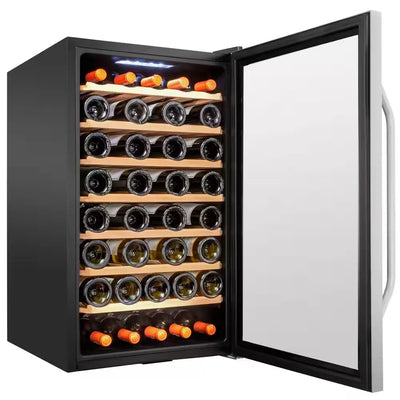Wine Fridge, Large Freestanding Wine Cooler Refrigerator, 51 Bottles | Fridge.com