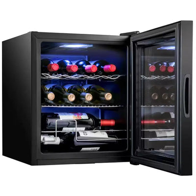Wine Fridge, Small Freestanding Wine Refrigerator, 12 Bottle Wine Cooler | Fridge.com