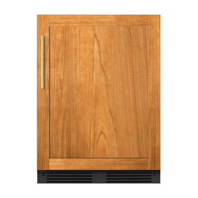 XO 24" Solid Panel Overlay 145 Cans (12 Oz.) 5.7 Cubic Feet Built-In Beverage Refrigerator with Wine Storage | Fridge.com