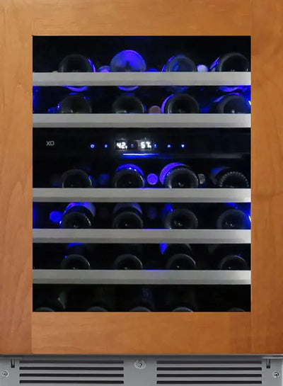 XO Appliance 23.875'' 46 Bottle Dual Zone Freestanding Wine Refrigerator | Fridge.com