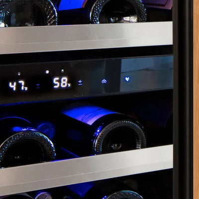 XO Appliance 24'' 33 Bottle Dual Zone Built-In Wine Refrigerator | Fridge.com