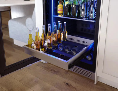 Zephyr Presrv 161 Cans (12 Oz.) Convertible Beverage Refrigerator with Wine Storage | Fridge.com