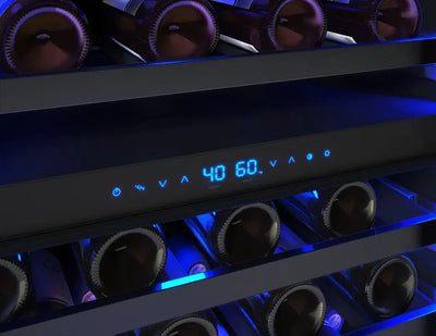 Zephyr Presrv 24" 45-Bottle Dual Zone Wine Cooler | Fridge.com