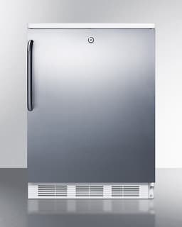 Accucold 24 Inch Freestanding/Built In Undercounter Counter Depth Compact All-Refrigerator CT66LWBISSTB | Fridge.com