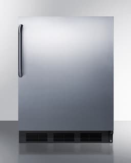 Accucold 24 Inch Freestanding/Built In Undercounter Counter Depth Compact All-Refrigerator FF6BK7CSSADA | Fridge.com