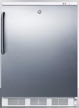 Accucold 24" Built In Undercounter Counter Depth Compact Upright Freezer VT65MLBISSTB | Fridge.com