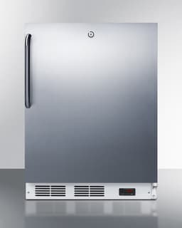Accucold 24" Freestanding/Built In Undercounter Counter Depth Compact Upright Freezer VT65MLBISSTBADA | Fridge.com