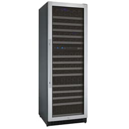 Allavino 24" Wide Flexcount Ii Tru-Vino 172 Bottle Dual Zone Black Right Hinge Wine Refrigerator | Fridge.com
