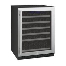 Allavino Flexcount Series 56 Bottle Single Zone Undercounter Wine Refrigerator With Stainless Steel Door - Right Hinge | Fridge.com