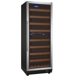 Allavino Vite Series 99 Bottle Dual Zone Freestanding Wine Cooler Refrigerator With Stainless Steel Door - Right Hinge | Fridge.com