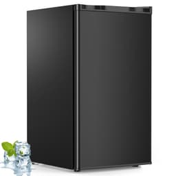 3.2 cu. ft. Mini Fridge With Freezer Reversible Door For Flexible Placement, 7 Precise Temp Controls& 2 Easy-Clean Shelves, Ldeal For Bedrooms/Offices | Fridge.com