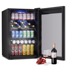 Antarctic Star 20.28"W 4.5 Cubic Feet 145 Cans Freestanding Beverage Refrigerator With Glass Door | Fridge.com