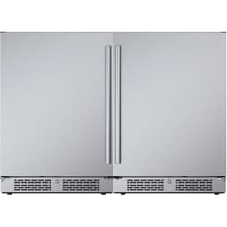 Avallon AFR242SSDUAL 48 Inch Wide 11.32 Cu. Ft. Built-In or Free Standing Side by Side Dual Compact Refrigerator | Fridge.com
