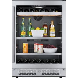 24 Inch Wide 14 Bottle Capacity And 82 Can Capacity Panel Ready Wine And Beverage Cooler | Fridge.com