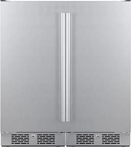 Avallon AFR152SSDUAL 30 Inch Wide 6.7 Cu. Ft. Built-In or Free Standing Side by Side Dual Compact Refrigerator | Fridge.com