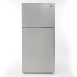 Avanti Apartment Refrigerator Freestanding Dual Door Design Fridge with Top Freezer, Adjustable Electronic Control and Frost Free Defrost, for Condo, House, & Small Kitchen, 18-Cu.Ft, Stainless Steel | Fridge.com