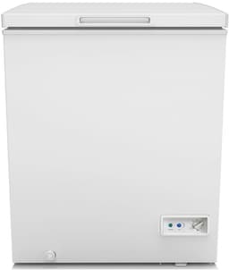 Avanti 5.0 Cu. Ft. Garage Ready Chest Freezer with Removable Storage Basket, External Temperature Control, Manual Defrost, Power Indicator Light, 5.0 Cu. Ft., White | Fridge.com
