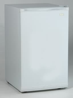 Avanti Upright Freezer Compact Design with 3 Fixed Metal Shelves, Reversible Door Adjustable Temperature Control and Flush-Back Design Perfect for Home, Office, Basements & More, 2.8-Cu.Ft, White | Fridge.com