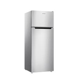 BANGSON 7.7 Cu.Ft Refrigerator with Freezer, Apartment Size Fridge with Top Freezer, for Apartment, Office, Kitchen and Garage, Stainless Steel, Silver | Fridge.com
