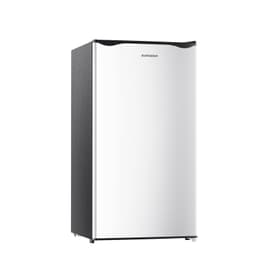 Bangson 3.2 cu.ft Mini Fridge With Freezer, Low Noise Energy Efficient Compact Refrigerator For Dorm Room, Apartmentofficesilver | Fridge.com