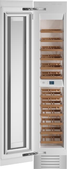 Bertazzoni Dual Zone 18'' Built-In 52 Bottle Wine Refrigerator | Fridge.com