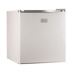 Black+Decker - Black + Decker 1.7 cu. ft. Freestanding Mini Fridge With Freezer - White | Fridge.com