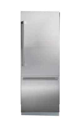 Blomberg 30 Inch Built In Counter Depth Bottom Freezer Refrigerator BRFB1920SS | Fridge.com