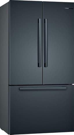 Bosch B36CT80SNB 36" 800 Series French Door Refrigerator with 20.8 cu. ft. Capacity, FarmFresh System, VitaFreshPro, LED Lighting and MultiAirFlow (Black Stainless Steel) | Fridge.com