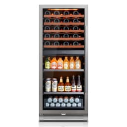 9.7 cu. ft. 40-Bottle And 112- Can Dual Zone Beverage And Wine Cooler Built-In Or Freestanding Beverage And Wine Fridgequiet Operation Adjustable She | Fridge.com